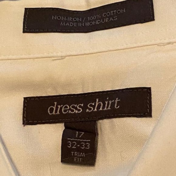 3 Nordstrom trim Fit 100% Cotton Dress Shirts - Picture 6 of 6